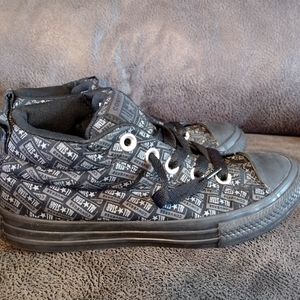 Converse CTAS Street MID  Black Mason Grey Size 1 Junior